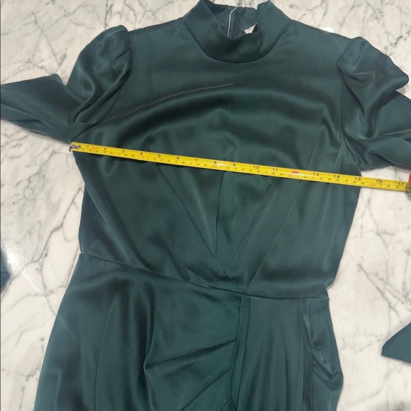 ZIMMERMANN Silk Drape Dress Jade NWT - Picture 16 of 17